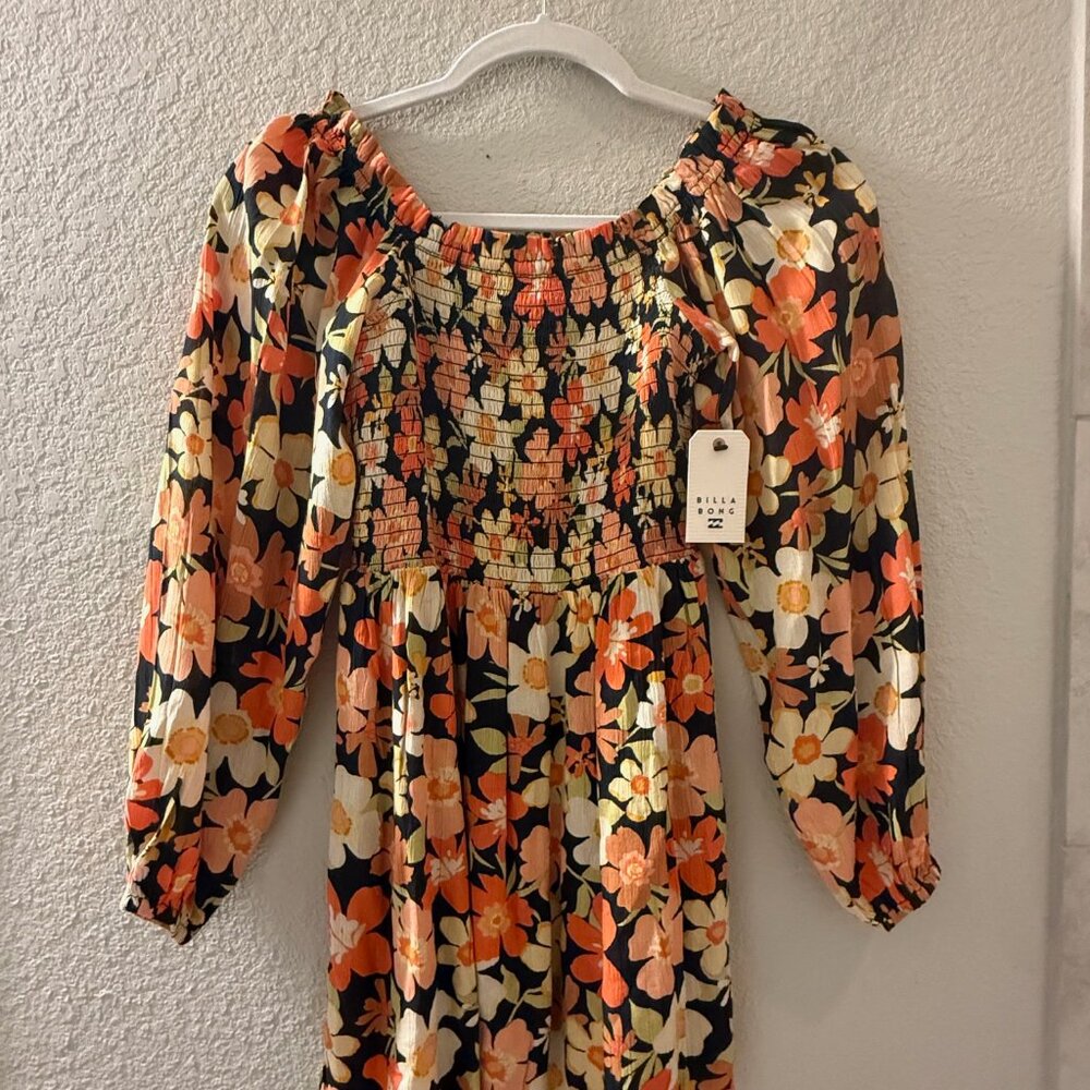 Billabong Girls' Fall is Here Mini Dress - XXS - NWT
